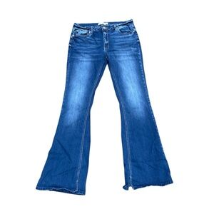 KANCAN Heidi Mid-Rise Stretch Flare Jean